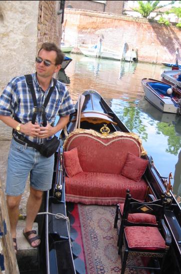 Posing with Gondola