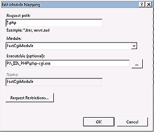 Movng WordPress Site to a W2K8 Server and IIS7