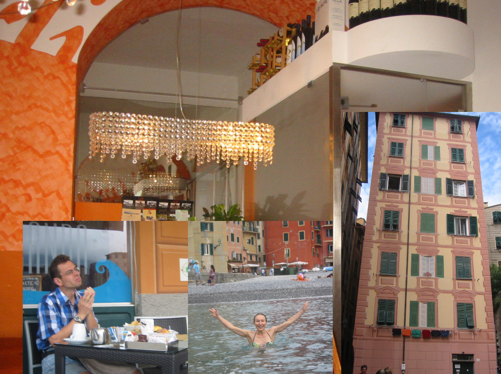 Comogli - I Tre Merli - Front Desk and Bar