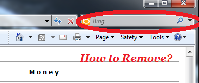IE - Remove Search Box