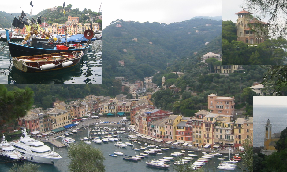 Portofino - View from Castello Brown