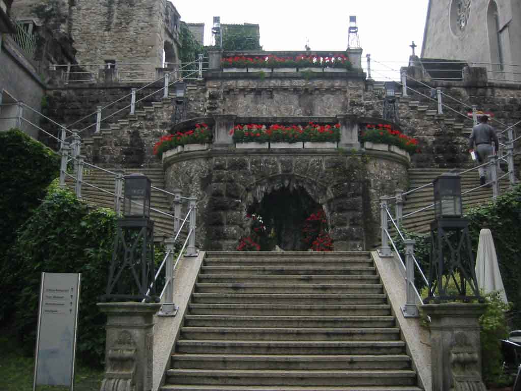 Rapperswil - Hauptplatz - Schlosstreppe