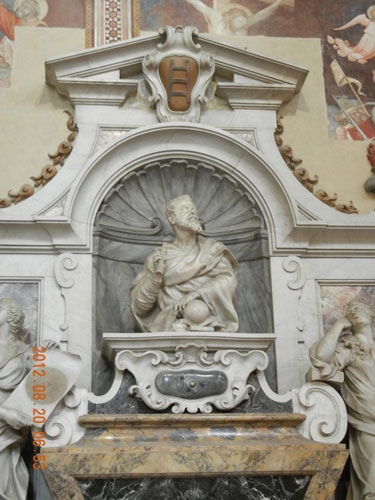 Basilica di Santa Croce - Tomba di Galileo Galilei