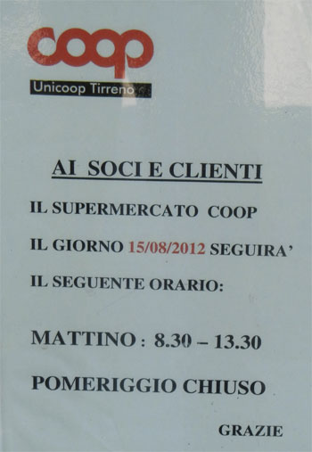 Supermarket-hours