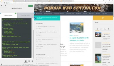 SunWebCenter - Sandbox site